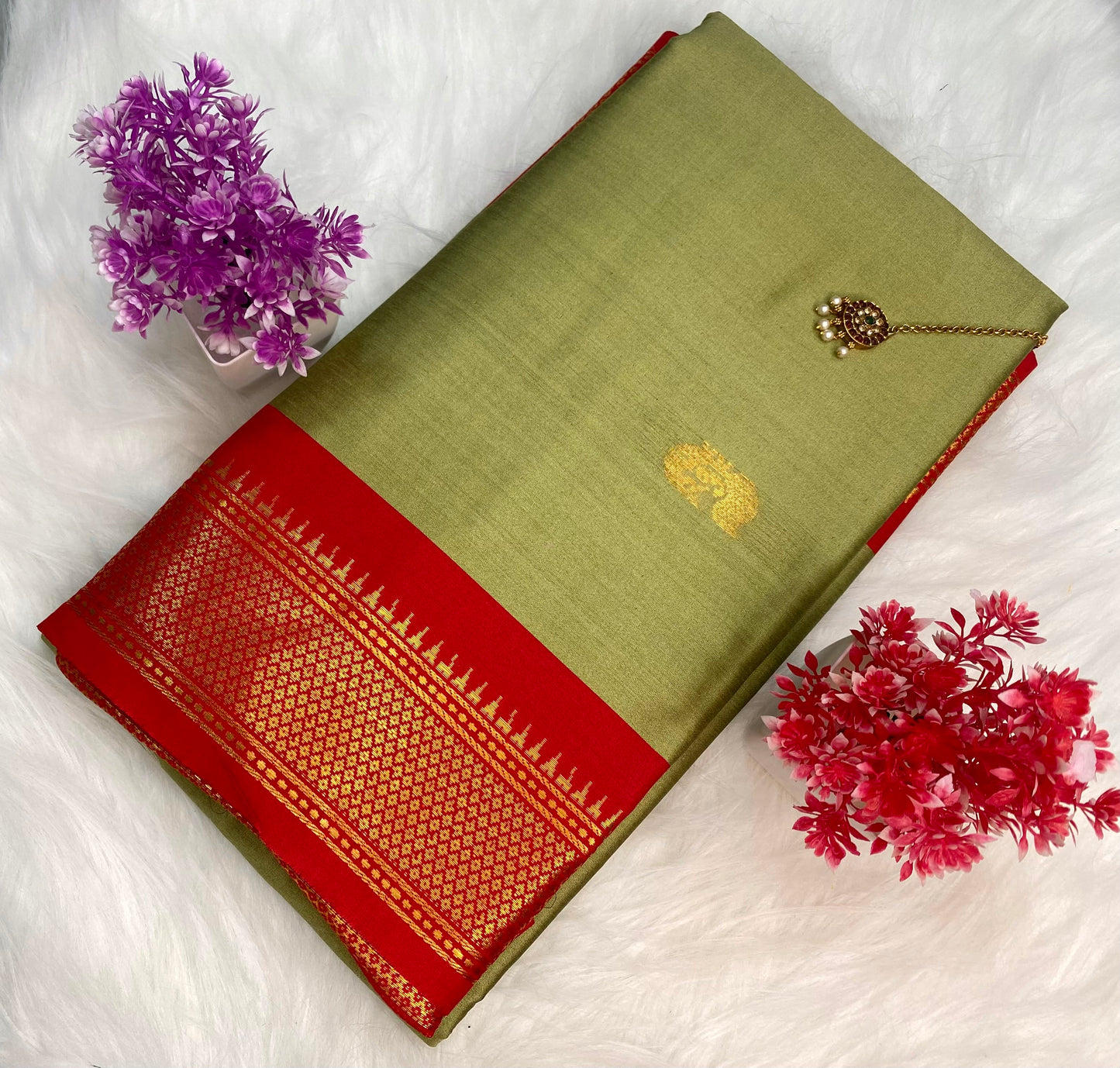 Semi Soft Silk Saree| SSSK164