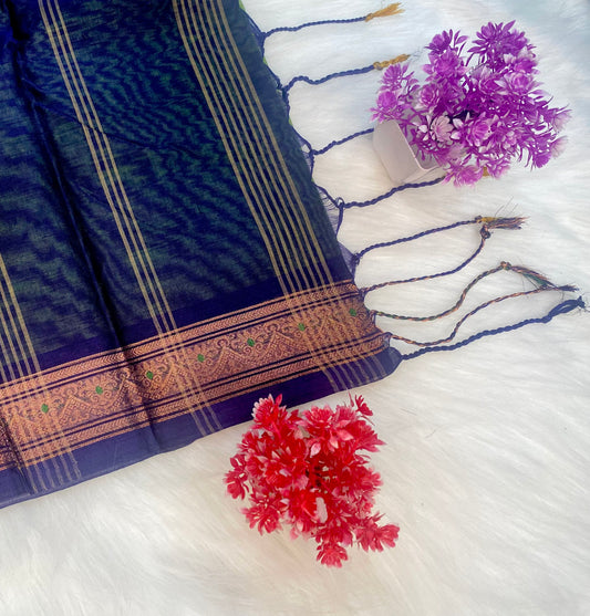 Rich Temple Cotton Saree | SSCS171