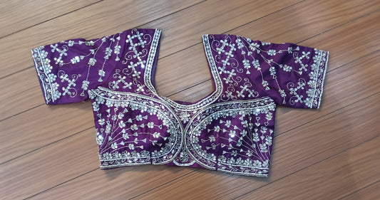Readymade Blouse Purple | SSRB316