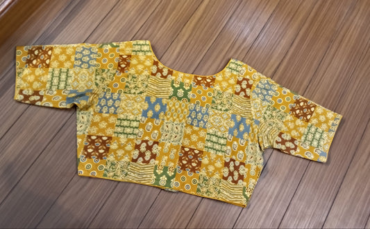 Readymade Blouse Yellow | SSRB316