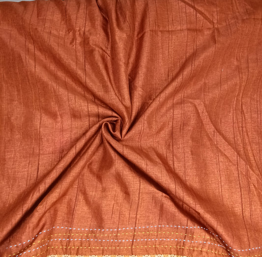 Chandralekha Tangy Orange Saree | SSCS324