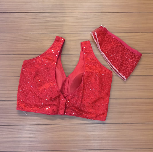 Readymade Blouse Red | SSRB316