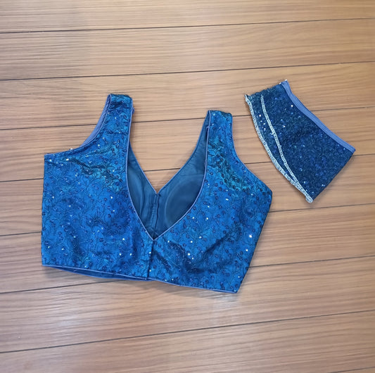 Readymade Blouse Blue | SSRB316