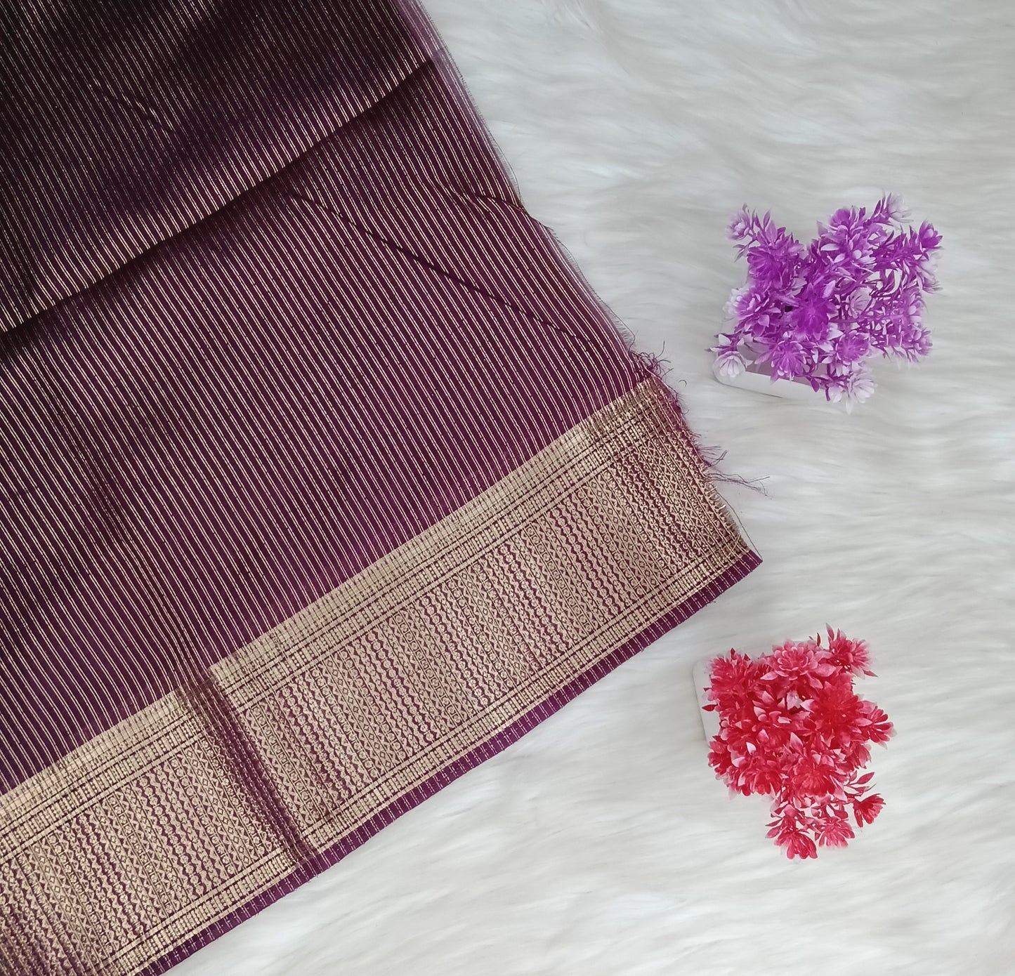 Soft Organza Silk Saree | SSOS350