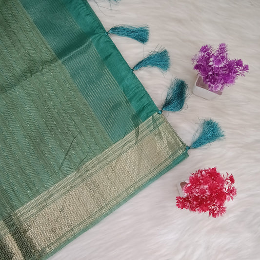 Soft Organza Silk Saree | SSOS350