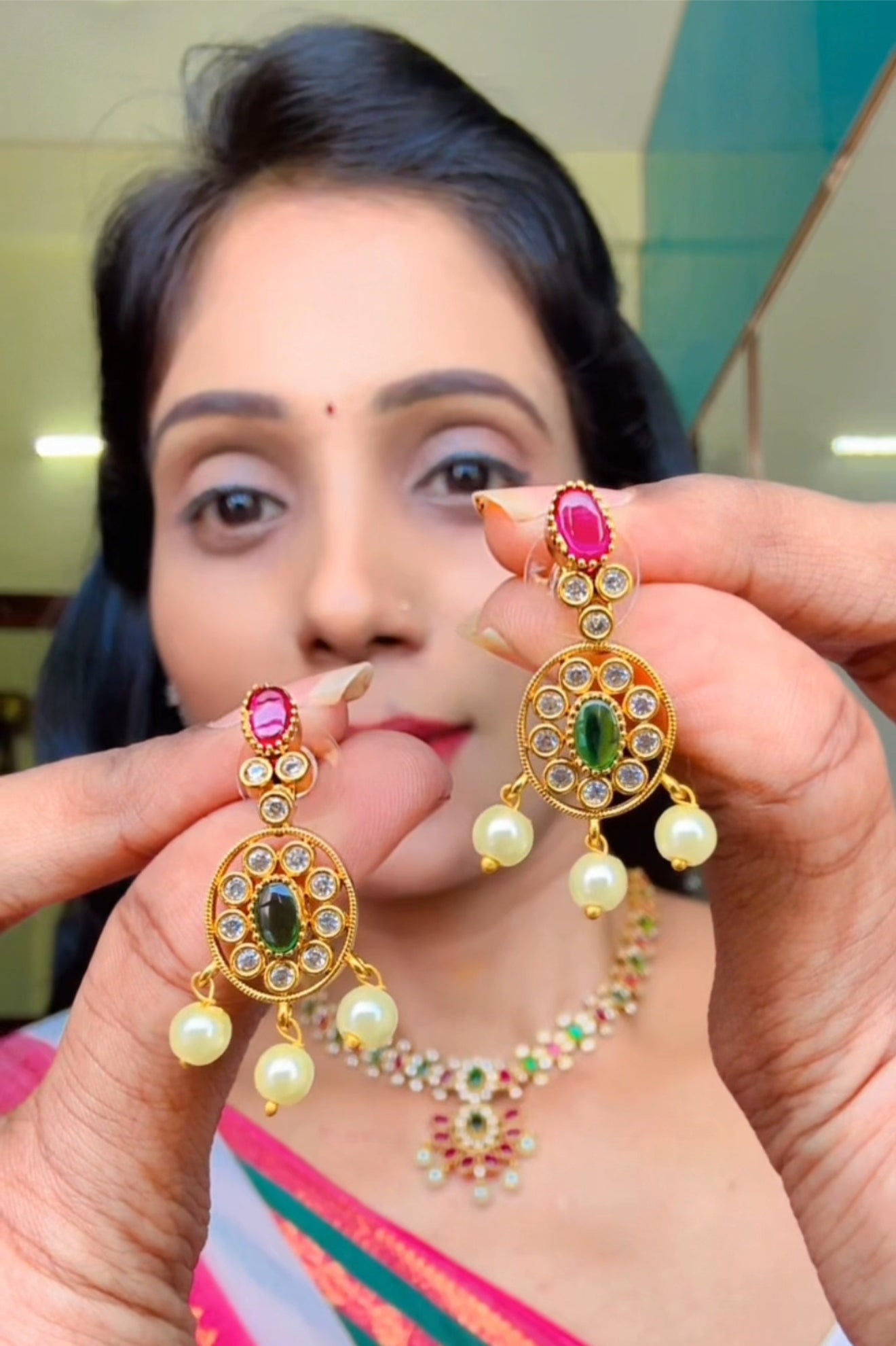 Kerala Palakka necklace | SSKP023