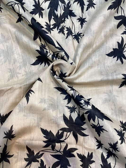 Premium Linen Cotton Saree | SSFT241