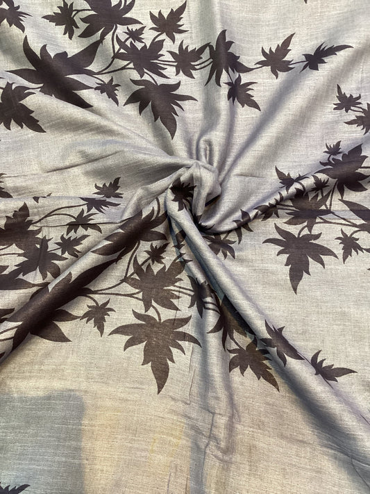 Premium Linen Cotton Saree | SSFT241