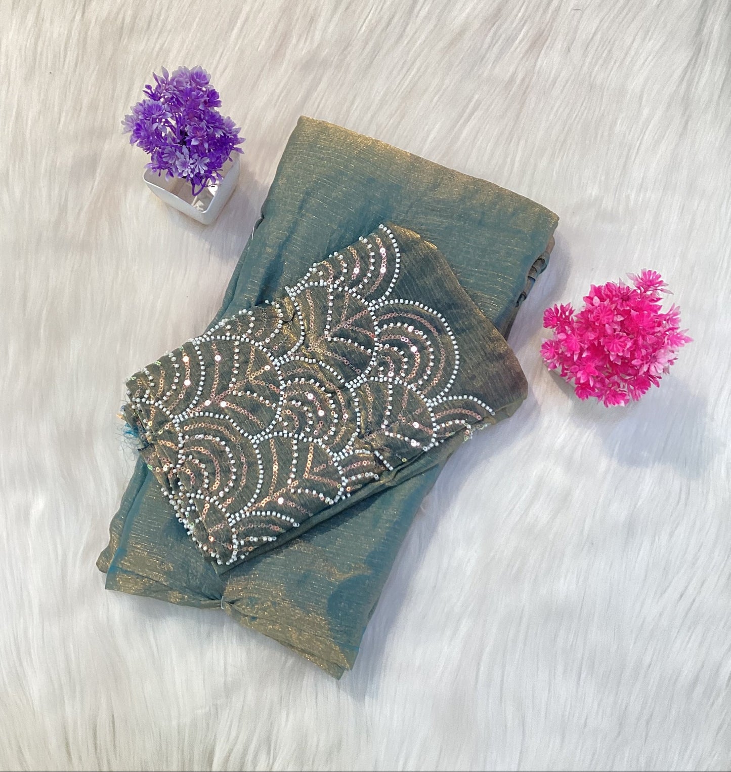 Fancy Glamour Silk Saree | SSFG246