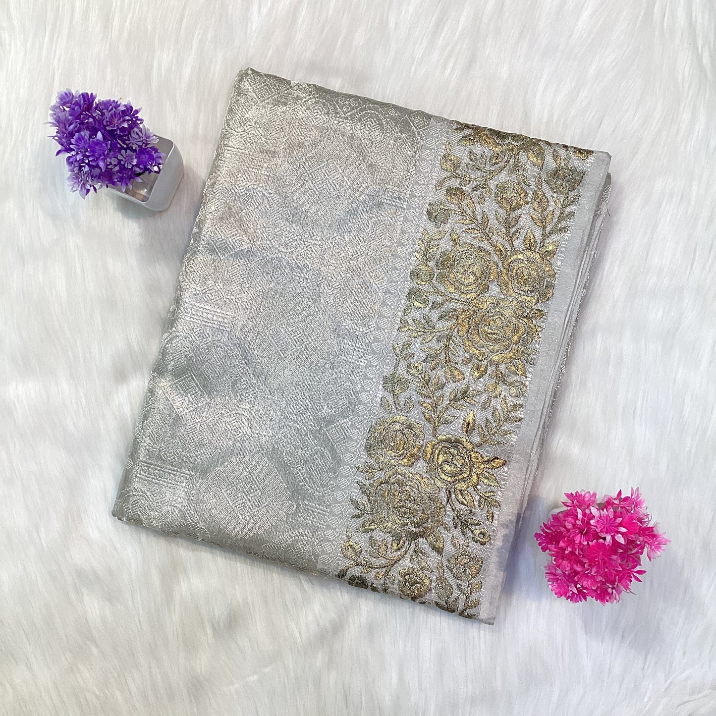 Fancy Copper Saree | SSFC259