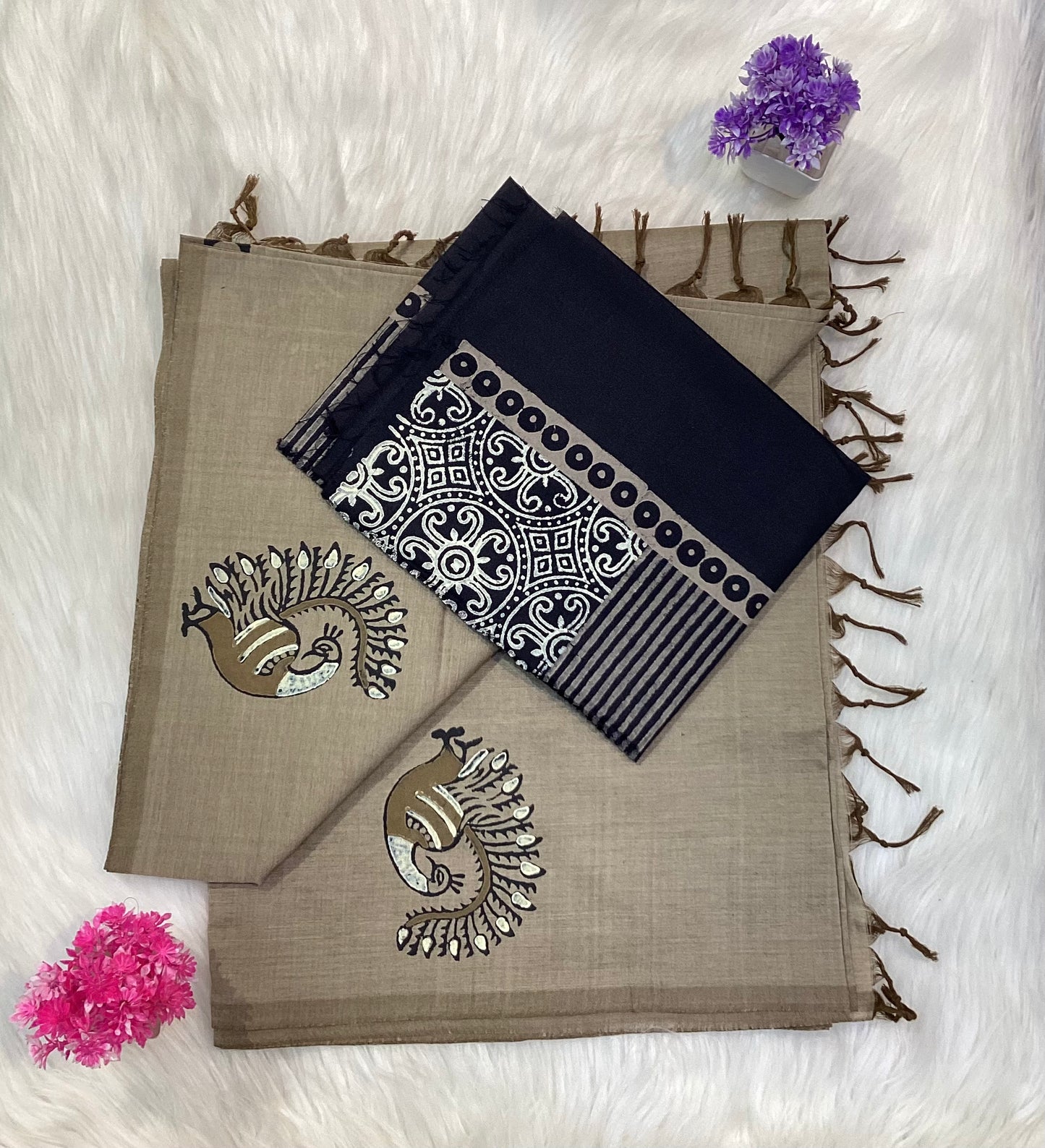 Poly Cotton Saree | SSPC260