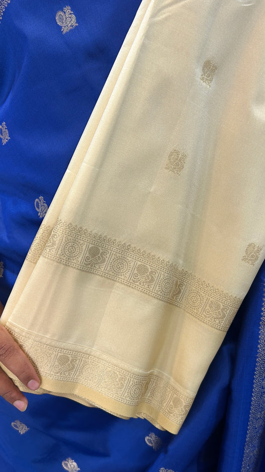 Heritage Zari Silk Sandal Saree | SSSS328