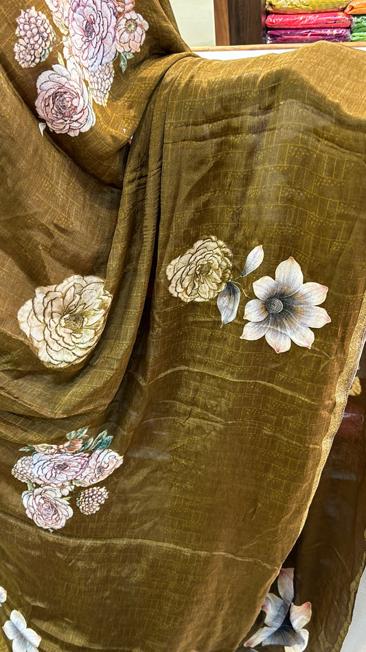 Chinonn Silk Saree | SSCS325