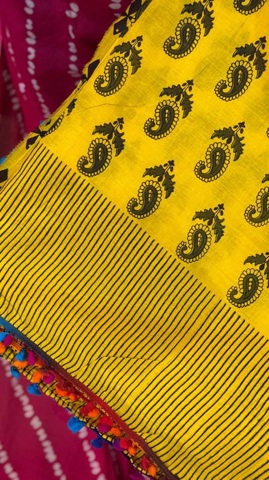 Pom Pom Saree | SSPS346