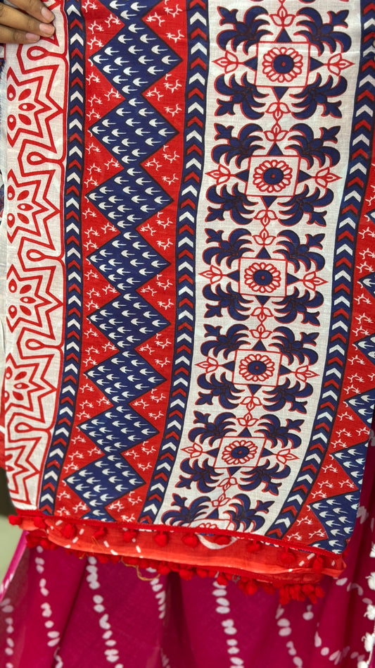 Pom Pom Saree | SSPS346