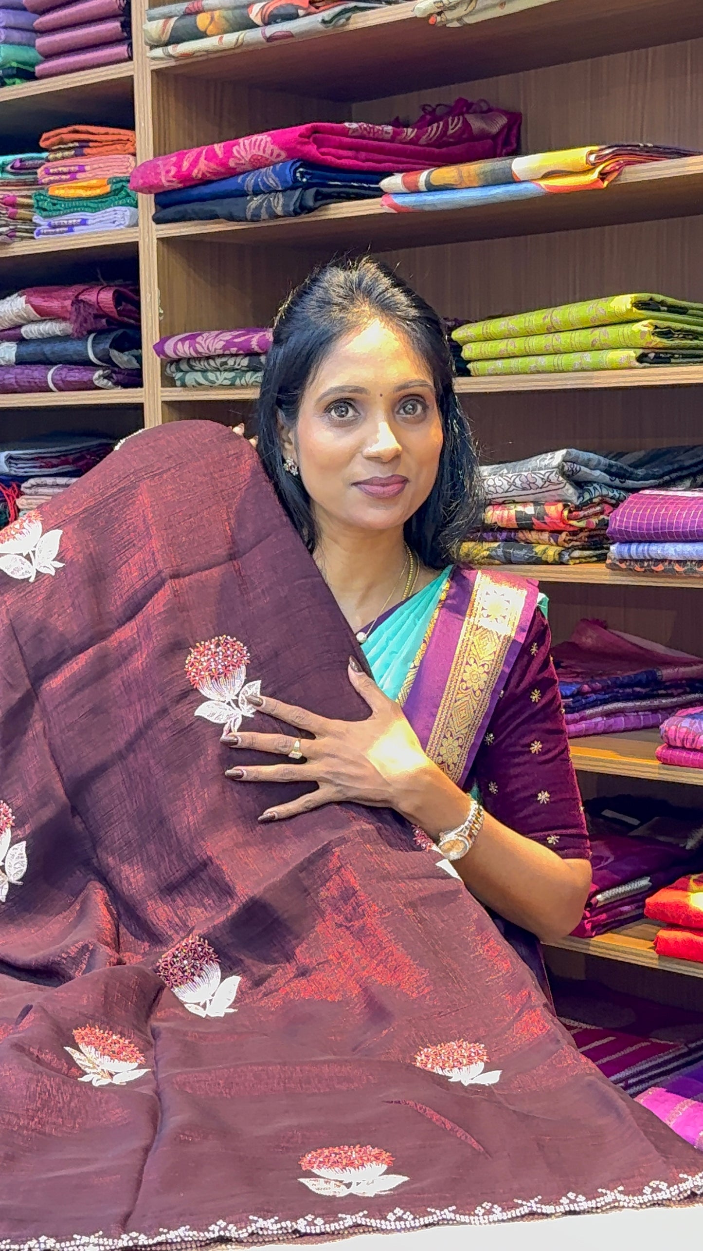 Fancy Work Saree | SSFW268
