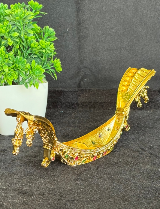 Ram Parivar Boat Kumkum Box | SSRP017