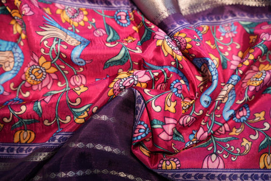 Floral Viscous Saree | SSDS170