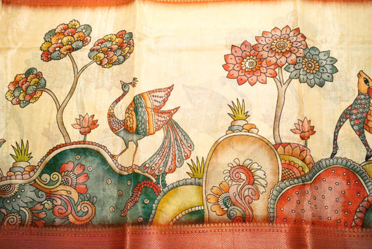 Floral Viscous Saree | SSDS170