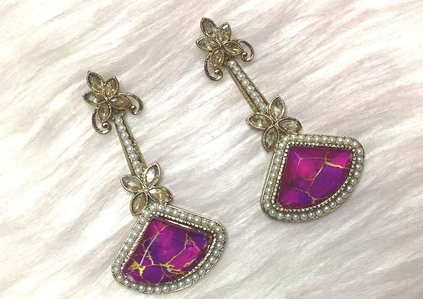 Ornate Dangle Earrings | SSHK237
