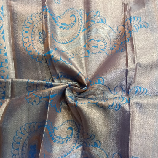 Antique Gold Kanchi Silk Saree | SSEP334