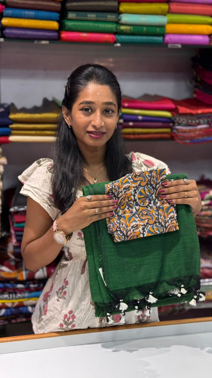 Pure Cotton Saree | SSPC380