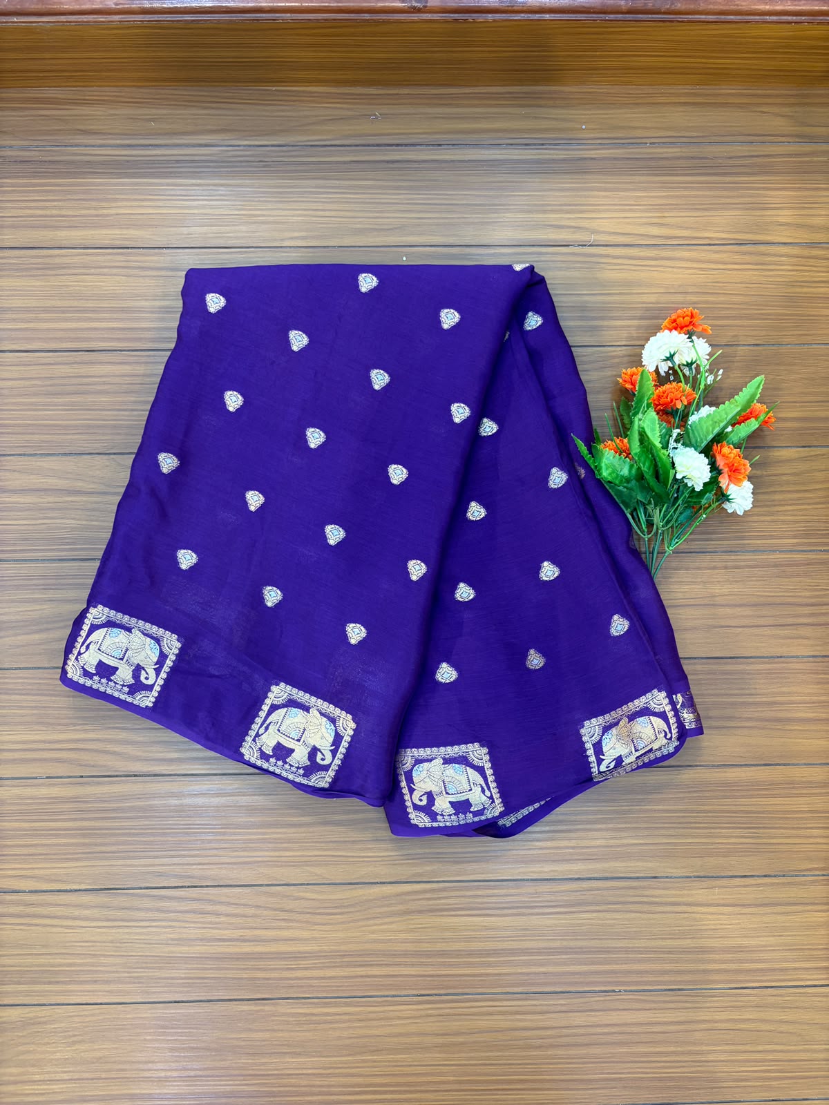 Polo Silk Saree | SSPS406