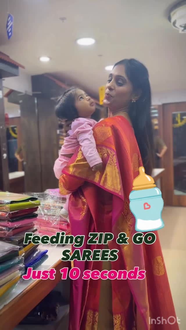 Feeding ZIP & GO SAREES @ Sreesaisilks 

Shop Online: sreesaisilks.in

Shop Location:

📍Nanganallur