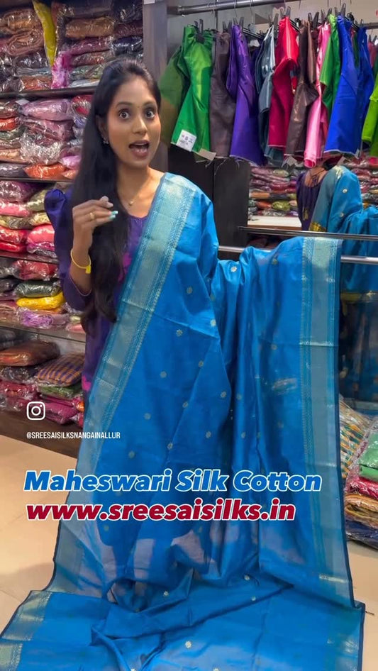 Maheswari Silk Cotton/ Sreesaisilks 8072695269/6382196976 / Nanganallur 7904537159/ Annanagar 

Anna