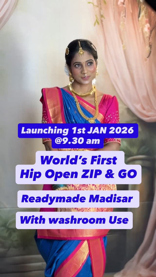 Jan 1st 2026 @9.30 am World’s First HIP OPEN ZIP & GO with washroom use @ Sreesaisilks Nanganallur &