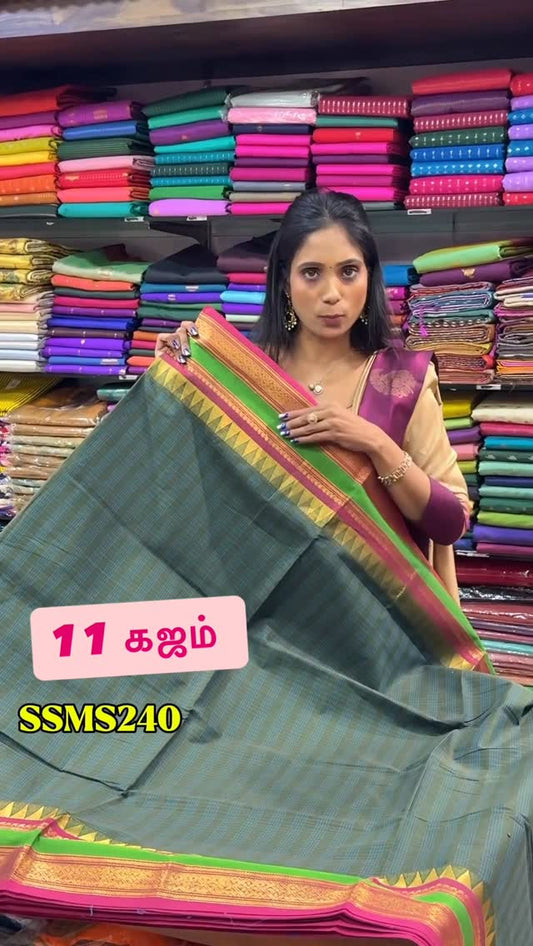 11 கஜம் / 11 yards Sarees for Madisar/ Sreesaisilks 8072695269/6382196976 / Nanganallur 7904537159/