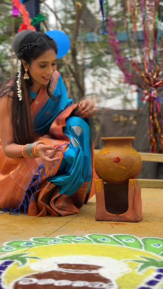 பொங்கலோ பொங்கல் 🎈🎊Happy Pongal 💐💐💐Sreesaisilks pongal pongal2026 pongalcostumes pongaldresses p