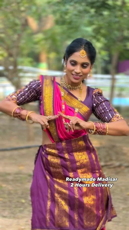 2 hours Delivery/ Readymade Madisar @ Sreesaisilks Nanganallur/ Annanagar 8072695269/6382196976 / Na