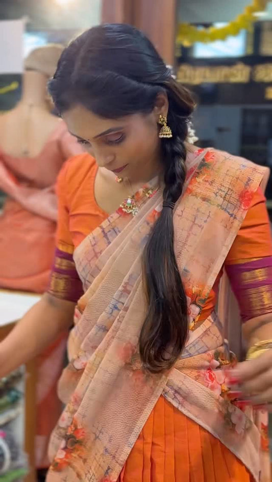 Half Saree Collections @ Sreesaisilks