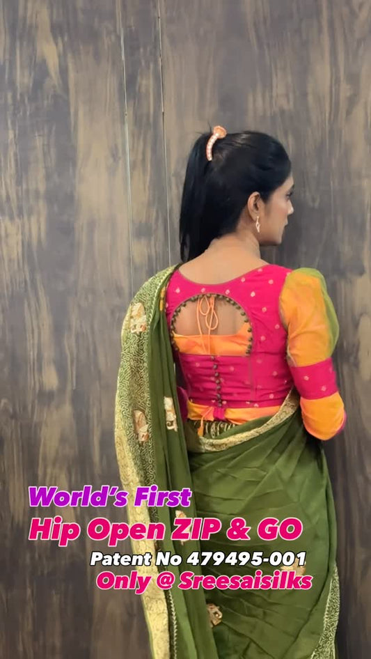 World’s First HIP Open ZIP& GO @ Sreesaisilks/ 8072695269/6382196976 / Nanganallur 7904537159/ Annan