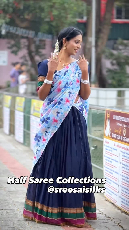 Half Saree Collections @ Sreesaisilks Nanganallur/ Annanagar 8072695269/6382196976 / Nanganallur 790