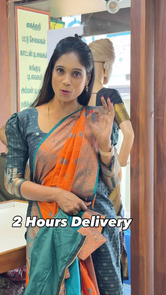 India’s first Zip & Go 2 hours Delivery @ Sreesaisilks 8072695269/6382196976 / Nanganallur 790453715