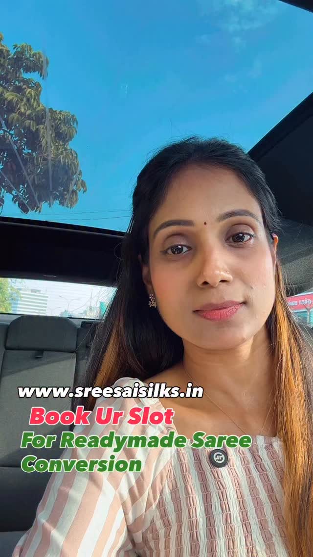 For Readymade Saree Conversion / book ur slot / www.sreesaisilks.in / Sreesaisilks 8072695269/638219