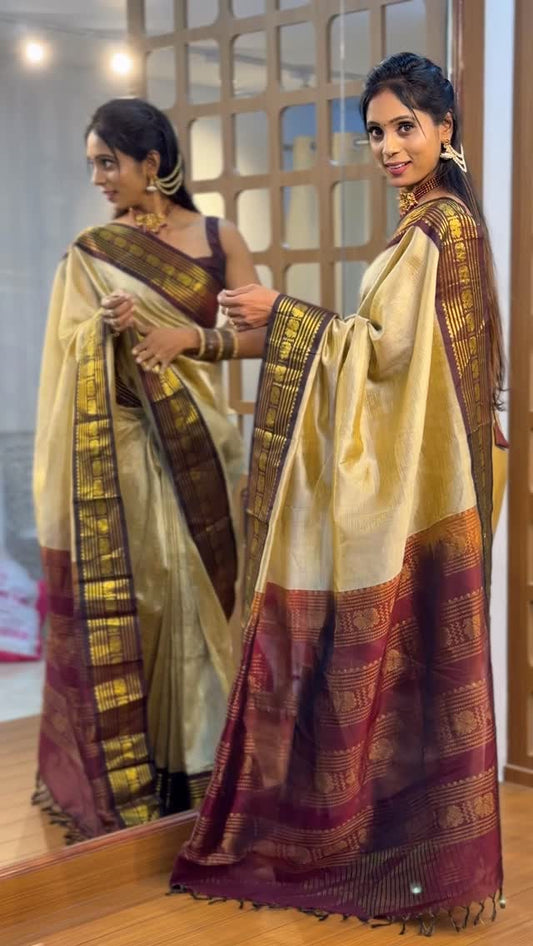 Pure Silk cotton Sarees @ Sreesaisilks / Hip Open ZIP & GO SAREES / Nanganallur/ Annanagar 807269526