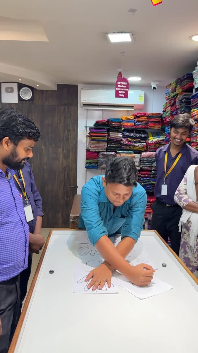 Fun @ work time @ Sreesaisilks Nanganallur/ Annanagar 8072695269/6382196976 / Nanganallur 7904537159