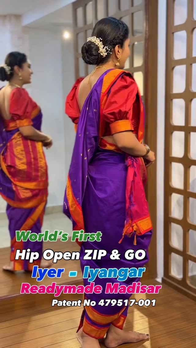 World’s First Hip Open ZIP & GO / Sreesaisilks Nanganallur/ Annanagar 8072695269/6382196976 / Nangan