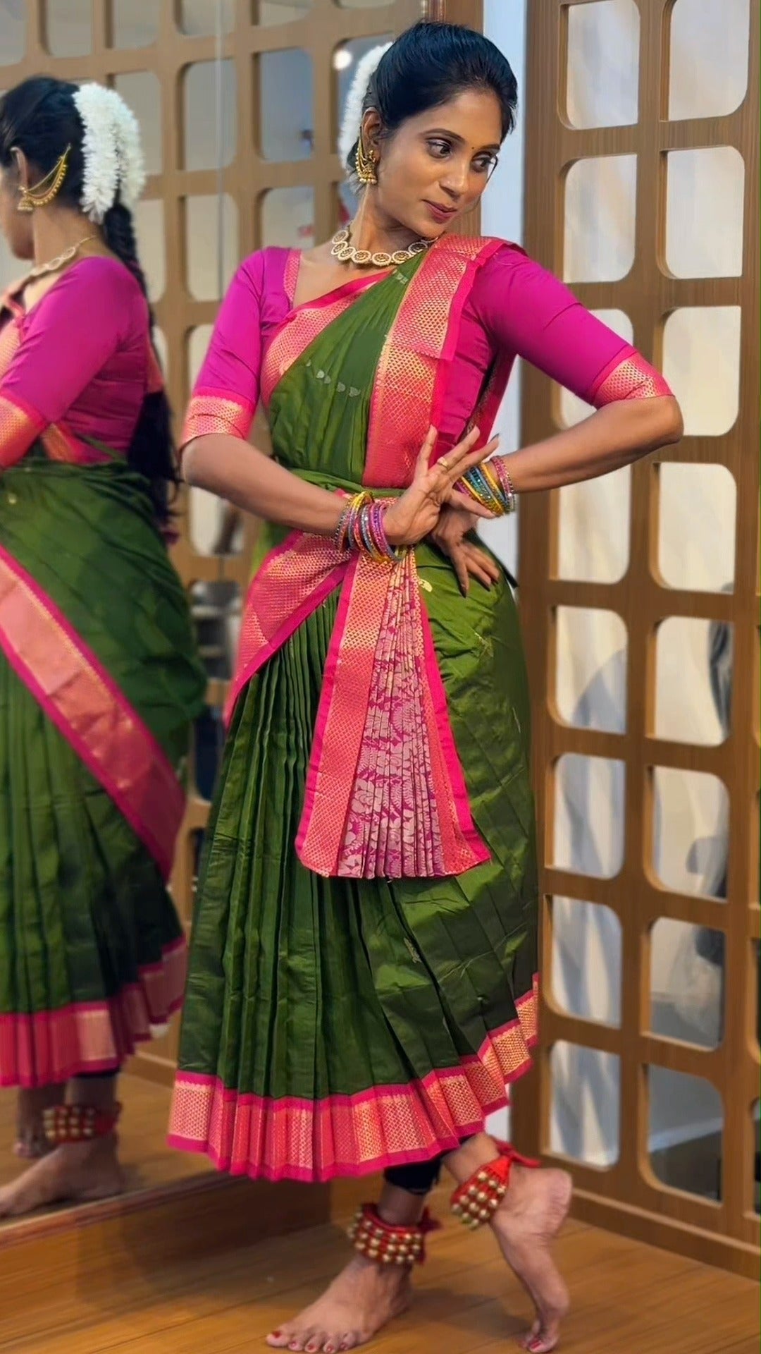 Shop Online: sreesaisilks.in

Shop Location:

📍Nanganallur
Sree Sai Silks
#20, 3rd Main Rd, Thillai