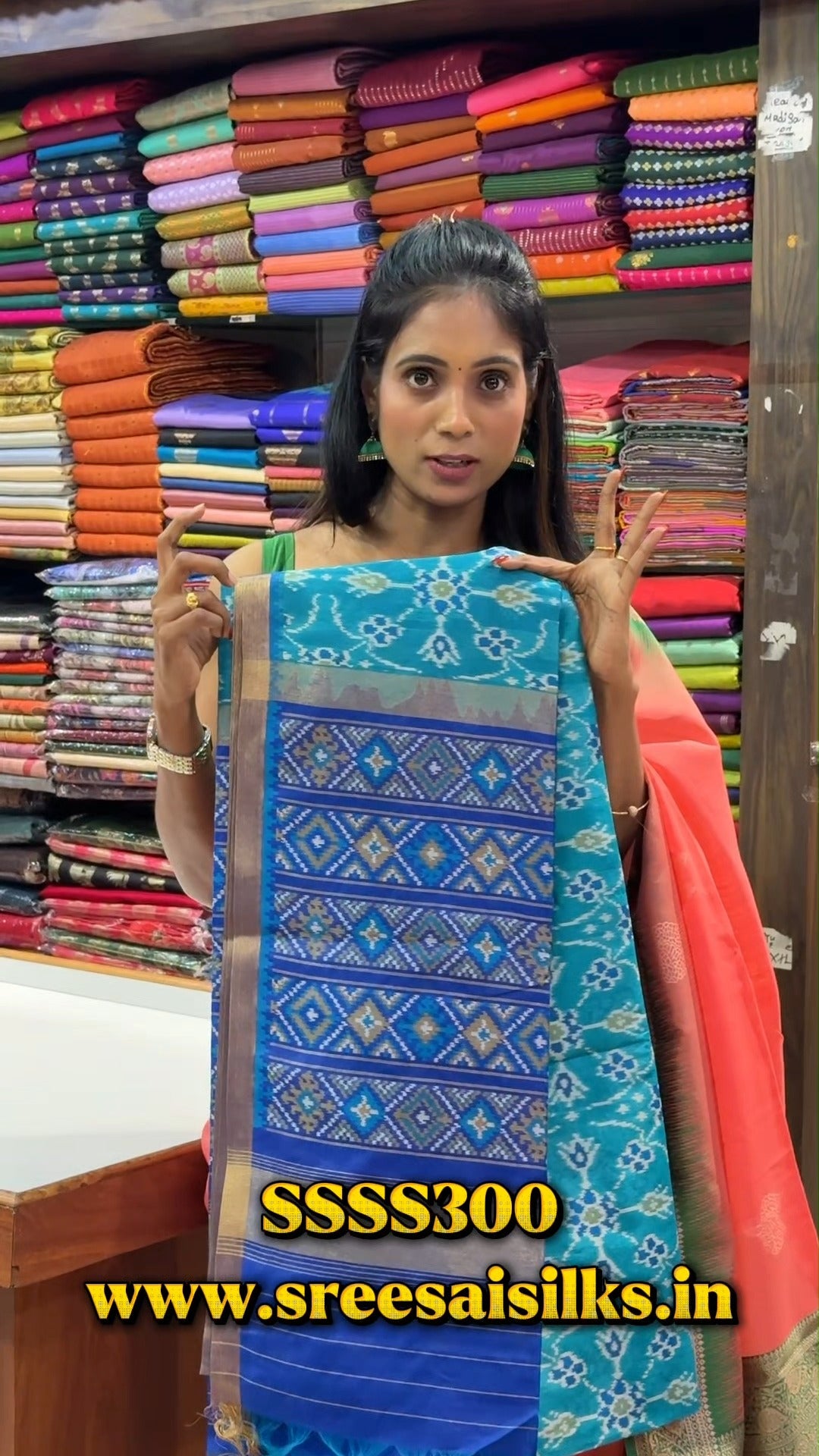 Siddhi Silk Saree | SSSS300

Shop Online: www.sreesaisilks.in

Shop Location:

📍Nanganallur
Sree Sa