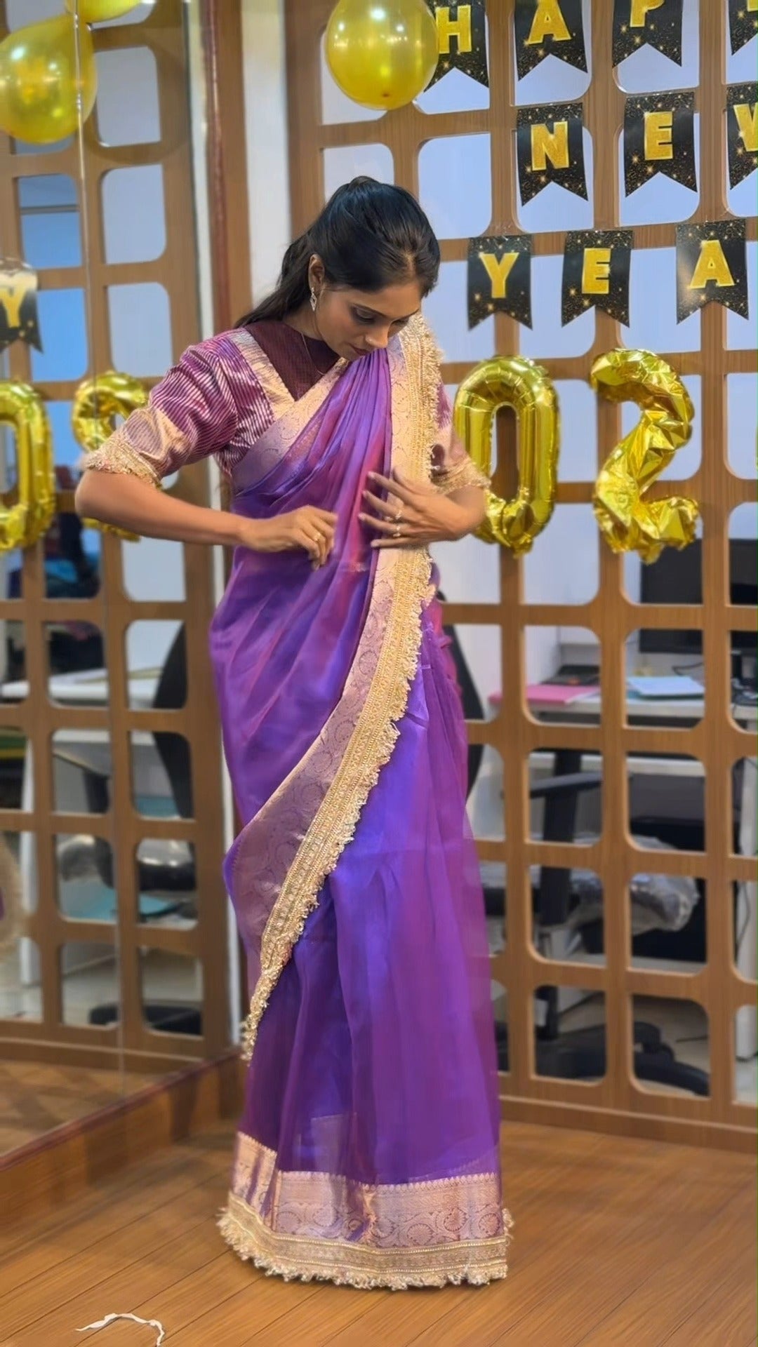 Shop Online: sreesaisilks.in

Shop Location:

📍Nanganallur
Sree Sai Silks
#20, 3rd Main Rd, Thillai