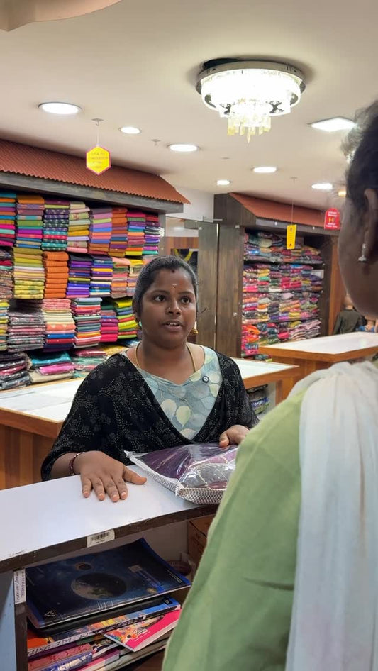 Hip Open ZIP & GO / 10 Seconds Readymade Sarees @ Sreesaisilks 8072695269/6382196976 / Nanganallur 7