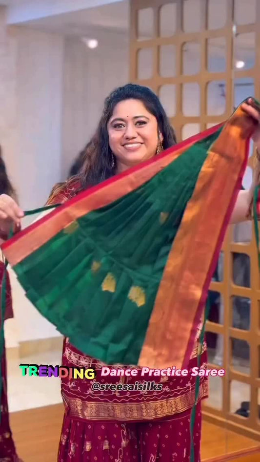 Bharathanatiyam Practice saree @ Sreesaisilks Nanganallur/ Annanagar #Bharatanatyam #IndianClassical