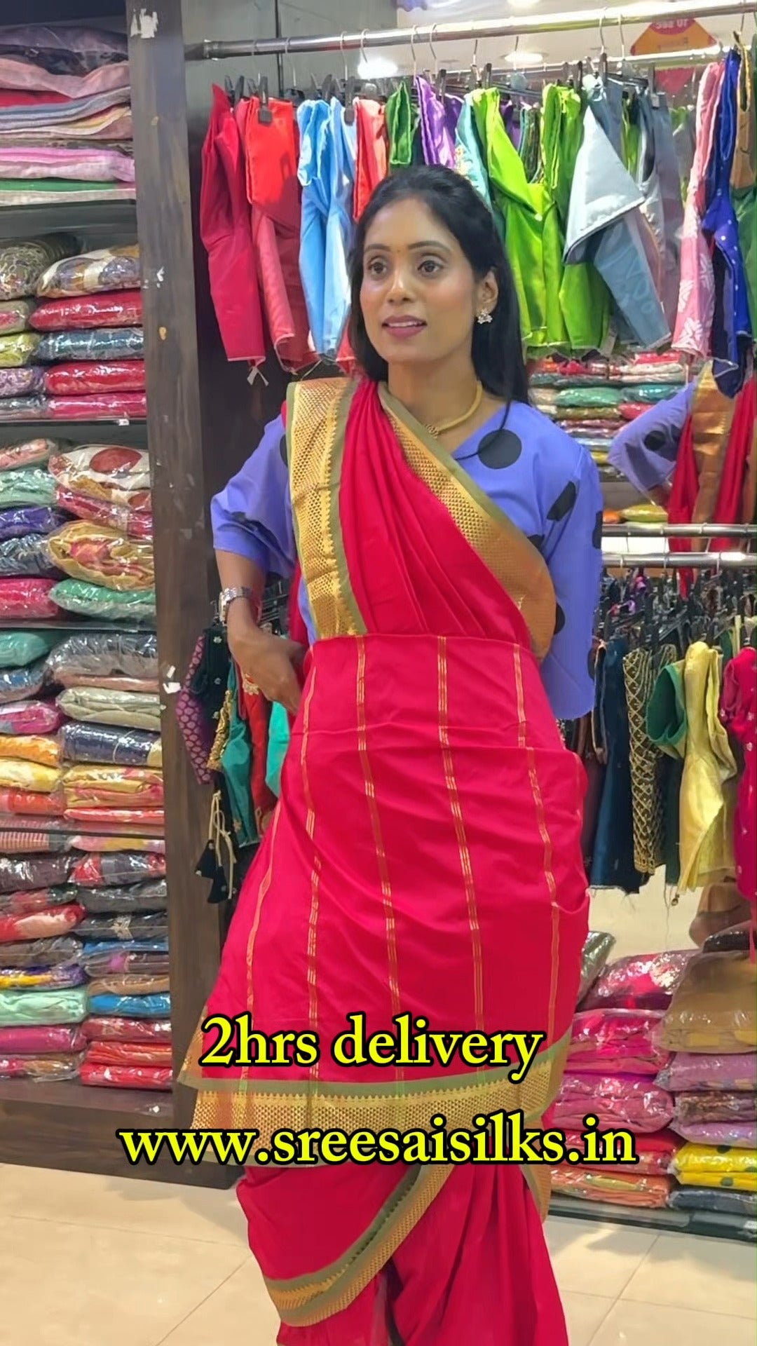 Shop Online: sreesaisilks.in

Shop Location:

📍Nanganallur
Sree Sai Silks
#20, 3rd Main Rd, Thillai