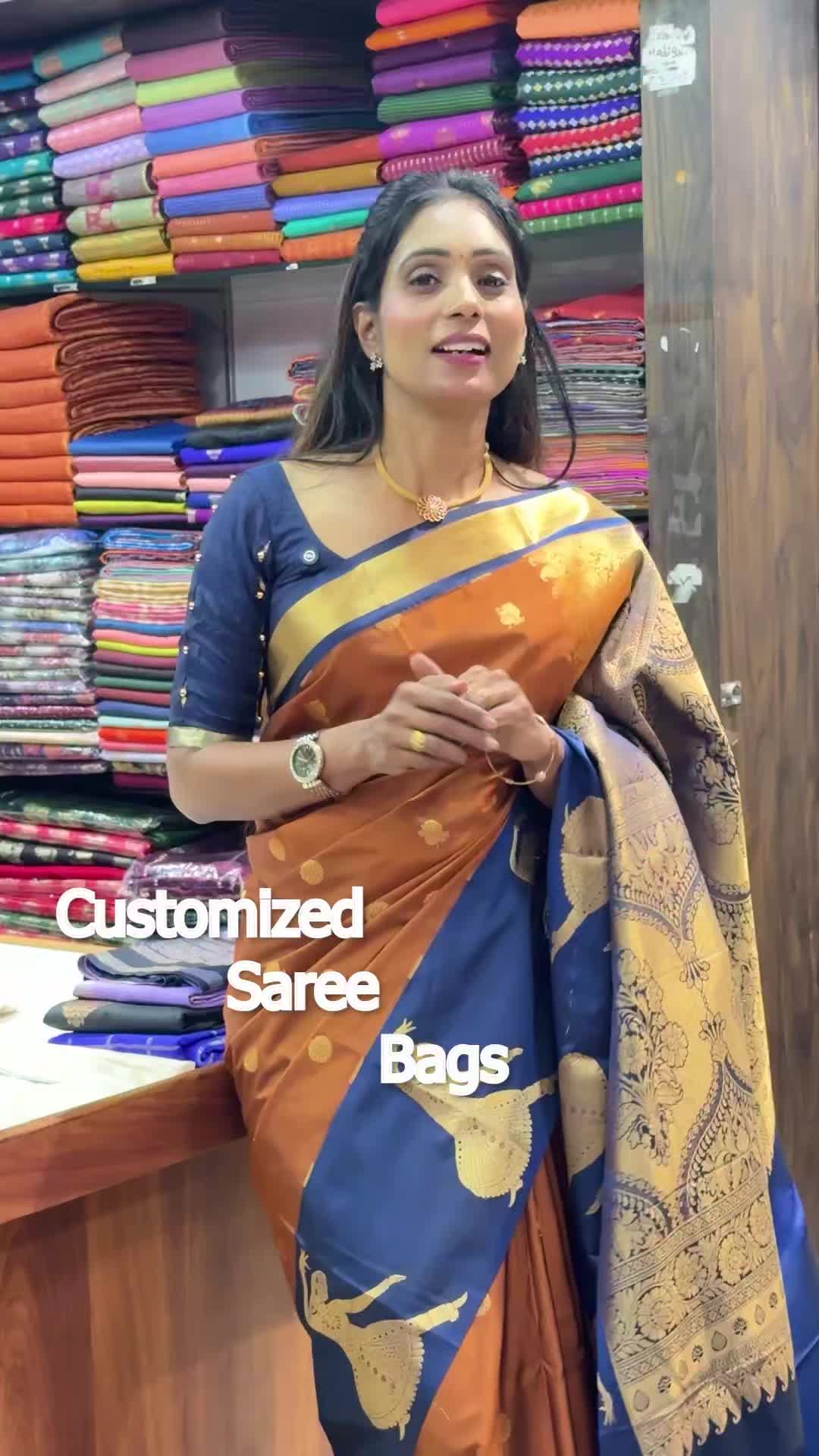 Customised Cotton Saree Bags.

Shop Online:sreesaisilks.in
 
Shop Location:
📍Nanganallur Sree Sai S