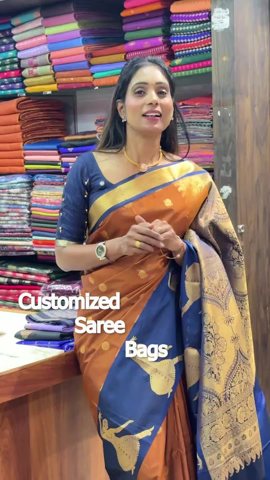 Customised Cotton Saree Bags.

Shop Online:sreesaisilks.in
 
Shop Location:
📍Nanganallur Sree Sai S