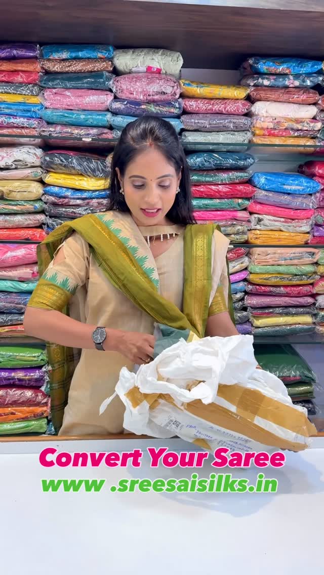 Convert your saree